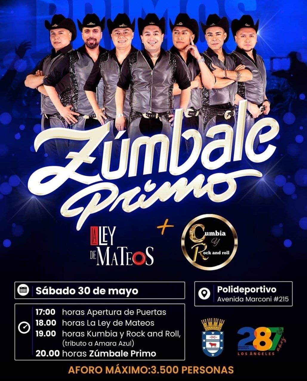 Actividad en el Polideportivo de Los Ángeles – 30 de Mayo