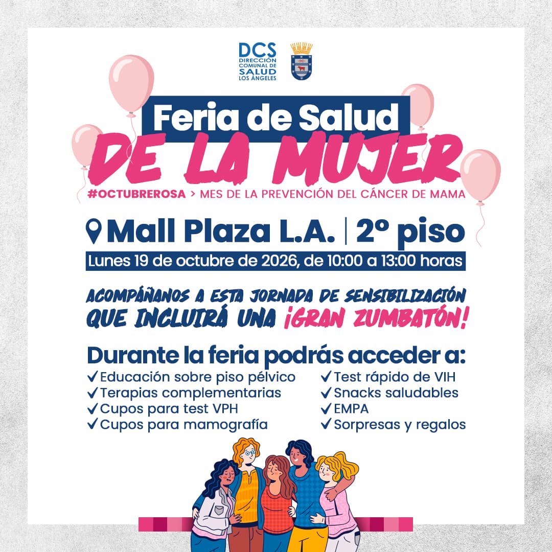 Feria de Salud de la Mujer #OctubreRosa en Mall Plaza Los Ángeles